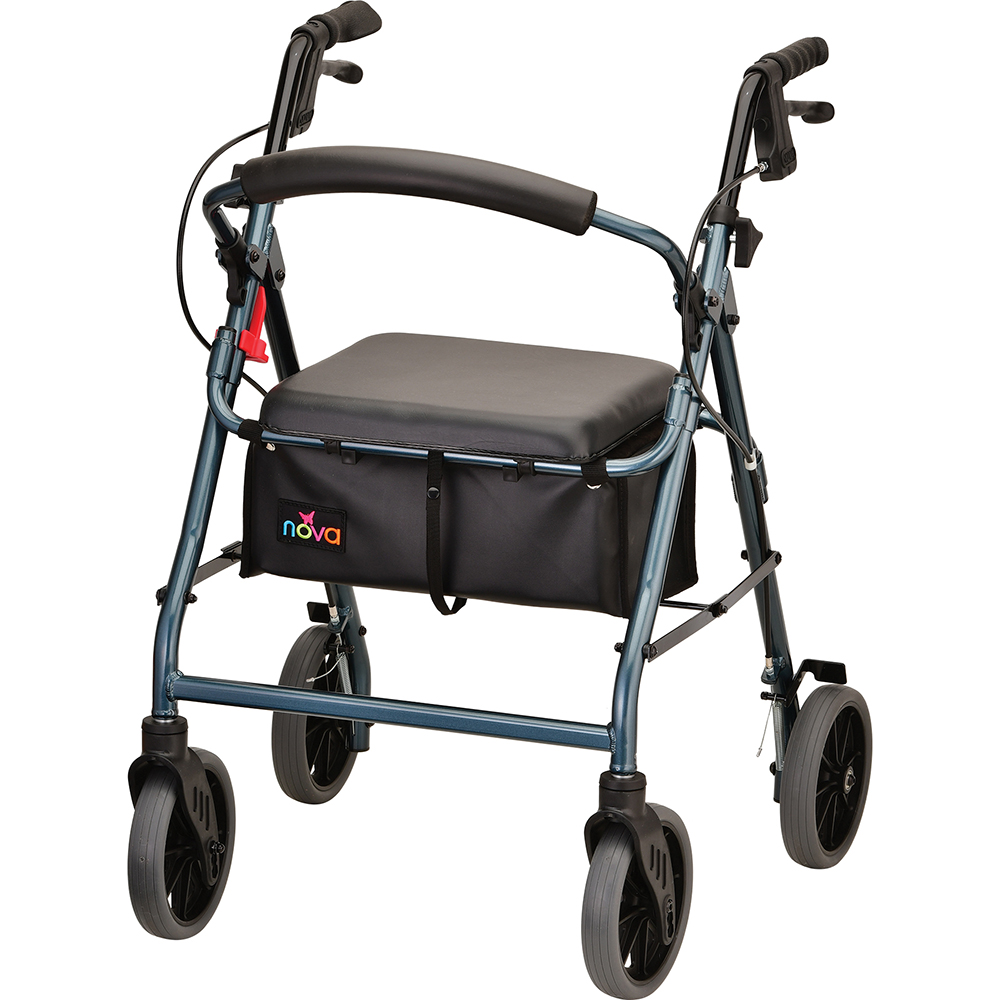 Click to view ZOOM 22 ROLLING WALKER BLUE